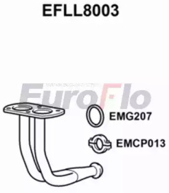 EUROFLO efll8003 -  Труба выхлопного газа