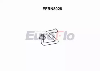 EUROFLO efrn8028 - Труба выхлопного газа