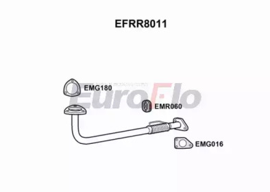 EUROFLO efrr8011 -  Труба выхлопного газа