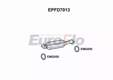 EUROFLO epfd7013 -  Сажевый / частичный фильтр, система выхлопа ОГ