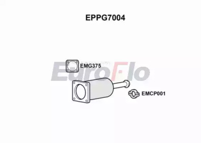 EUROFLO eppg7004 -  Сажевый / частичный фильтр, система выхлопа ОГ
