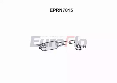 EUROFLO eprn7015 -  Сажевый / частичный фильтр, система выхлопа ОГ