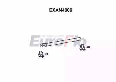 EUROFLO exan4009 - Труба выхлопного газа