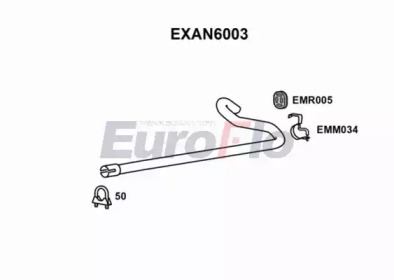 EUROFLO exan6003 -  Насадка выпускной трубы