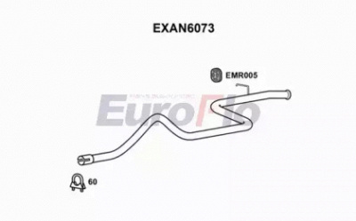 EUROFLO exan6073 -  Насадка выпускной трубы