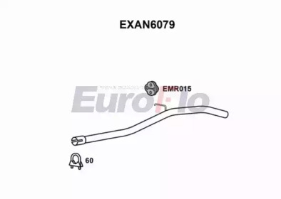 EUROFLO exan6079 - Насадка выпускной трубы