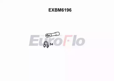 EUROFLO exbm6196 -  Насадка выпускной трубы