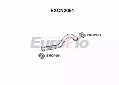EUROFLO excn2051 -  Труба выхлопного газа