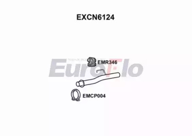 EUROFLO excn6124 -  Насадка выпускной трубы