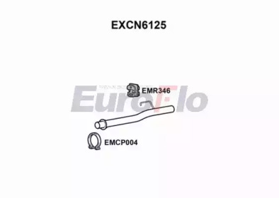 EUROFLO excn6125 -  Насадка выпускной трубы