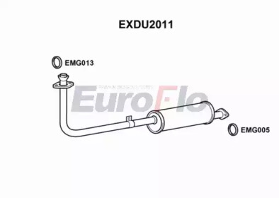 EUROFLO exdu2011 -  Труба выхлопного газа