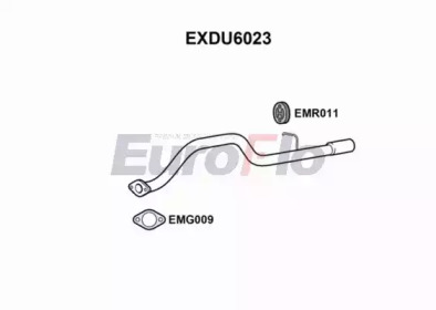 EUROFLO exdu6023 - Насадка выпускной трубы