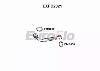 EUROFLO exfd2021 - Труба выхлопного газа