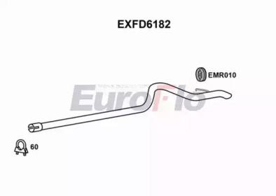 EUROFLO exfd6182 - Насадка выпускной трубы