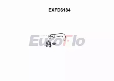 EUROFLO exfd6184 - Насадка выпускной трубы