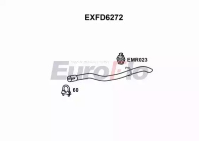 EUROFLO exfd6272 - Насадка выпускной трубы
