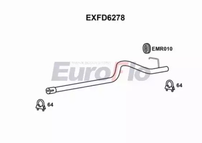 EUROFLO exfd6278 - Насадка выпускной трубы
