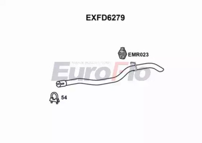 EUROFLO exfd6279 - Насадка выпускной трубы