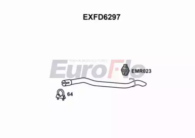 EUROFLO exfd6297 - Насадка выпускной трубы