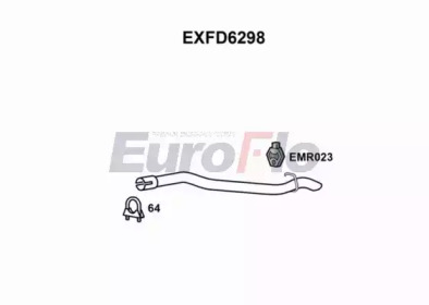 EUROFLO exfd6298 - Насадка выпускной трубы