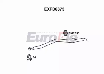 EUROFLO exfd6375 - Насадка выпускной трубы