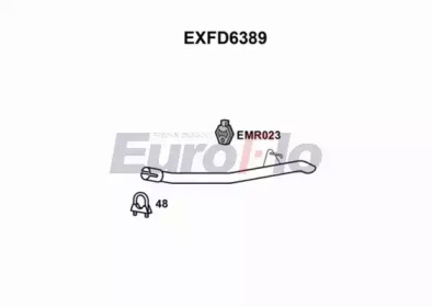EUROFLO exfd6389 - Насадка выпускной трубы