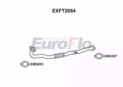 EUROFLO exft2054 -  Труба выхлопного газа