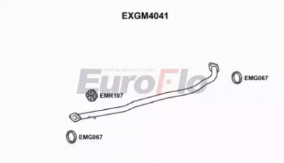 EUROFLO exgm4041 -  Труба выхлопного газа