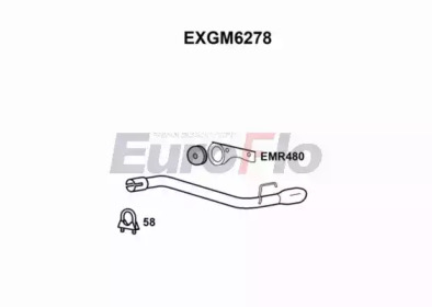 EUROFLO exgm6278 - Насадка выпускной трубы