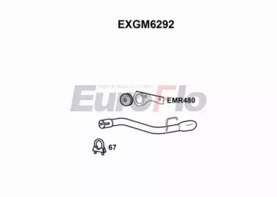 EUROFLO exgm6292 - Насадка выпускной трубы