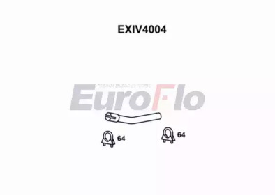 EUROFLO exiv4004 - Труба выхлопного газа