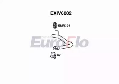 EUROFLO exiv6002 - Насадка выпускной трубы