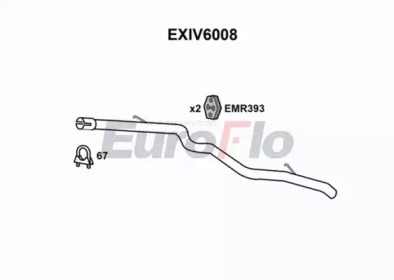 EUROFLO exiv6008 - Насадка выпускной трубы