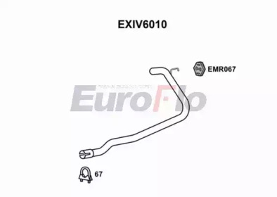 EUROFLO exiv6010 -  Насадка выпускной трубы