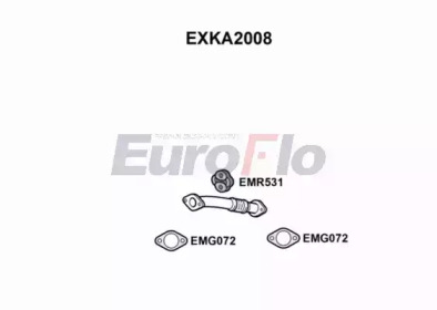 EUROFLO exka2008 -  Труба выхлопного газа