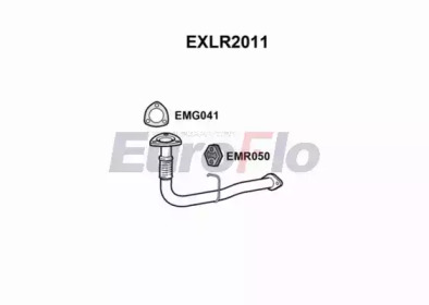 EUROFLO exlr2011 -  Труба выхлопного газа