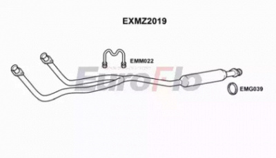 EUROFLO exmz2019 -  Труба выхлопного газа