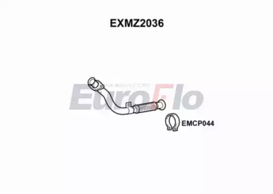 EUROFLO exmz2036 -  Труба выхлопного газа
