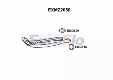 EUROFLO exmz2050 -  Труба выхлопного газа