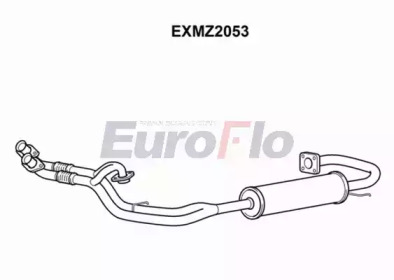 EUROFLO exmz2053 -  Труба выхлопного газа