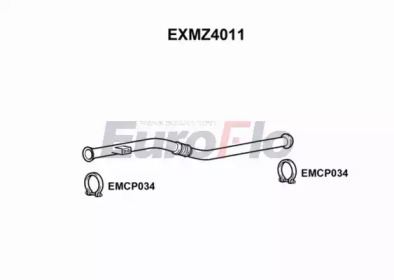 EUROFLO exmz4011 -  Труба выхлопного газа