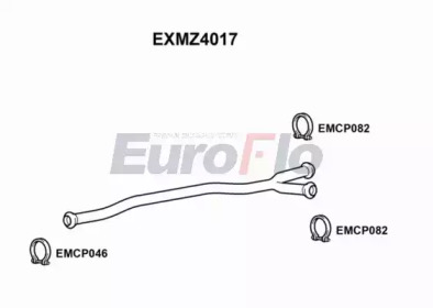 EUROFLO exmz4017 -  Труба выхлопного газа