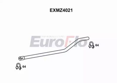 EUROFLO exmz4021 -  Труба выхлопного газа