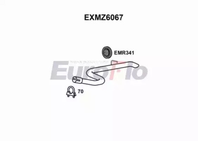 EUROFLO exmz6067 -  Насадка выпускной трубы