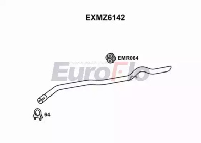 EUROFLO exmz6142 -  Насадка выпускной трубы