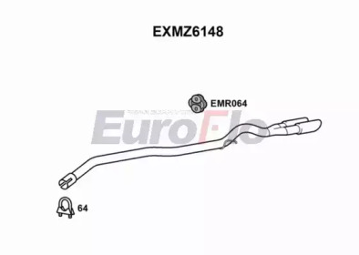 EUROFLO exmz6148 -  Насадка выпускной трубы