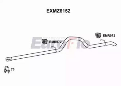 EUROFLO exmz6152 -  Насадка выпускной трубы