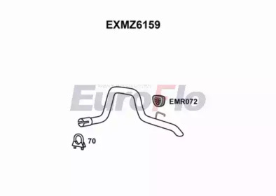 EUROFLO exmz6159 -  Насадка выпускной трубы