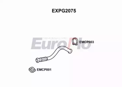 EUROFLO expg2075 -  Труба выхлопного газа