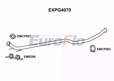 EUROFLO expg4070 - Труба выхлопного газа